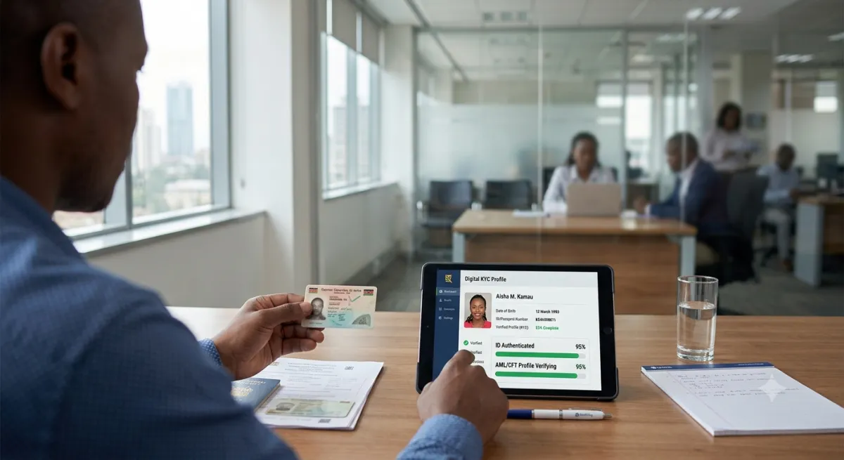 Bank customer onboarding and KYC