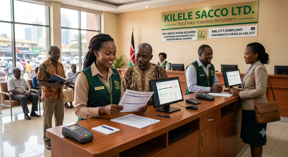 SACCO branch serving members